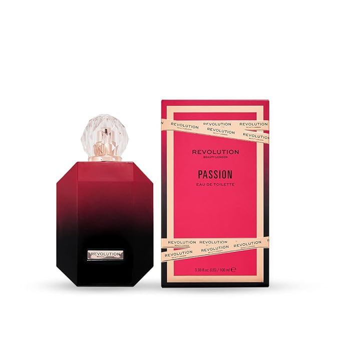 Духи унисекс Makeup Revolution Passion EDT со сладким запахом шоколада и янтаря, 100 мл