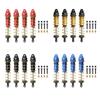 4Pcs RC Shock Absorber for SCX10 Replacement Front Rear RC Shock Absorber Spring Damper for 1/10 RC