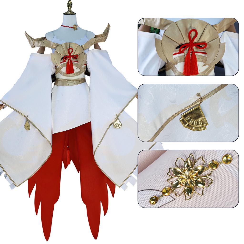 Sweet And Fresh Konan Cosplay Outfit White Crane Style Naruto Costume