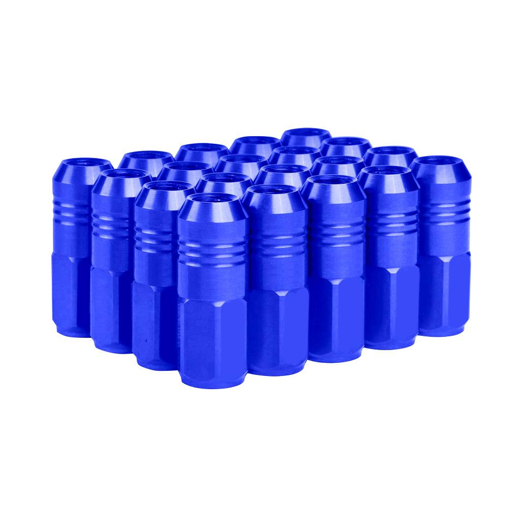 20 шт. Колесные гайки-болты для автомобиля M12 X1.25/ 1.5MM Алюминиевые Универсальные Гоночные Колесные Гайки-Болты Удлиненные Для Nissan Honda Suzuki