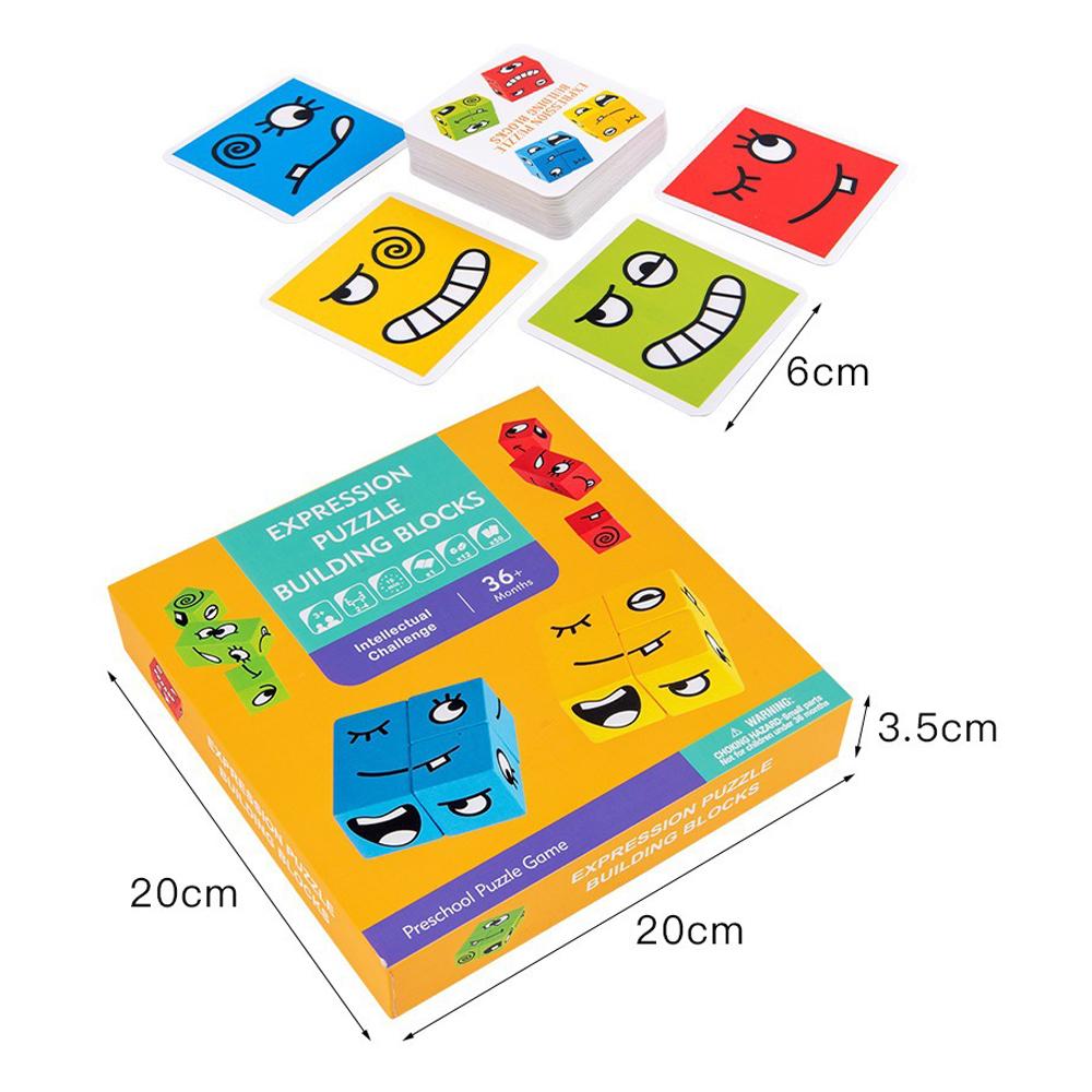 Головоломка с изменяющимся кубическим объемом из дерева, настольная игра, головоломка, конкурс, игрушка, детский подарок