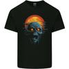 Cloudy Sunset Skull Zombie Horror Unisexs Light Cotton TShirt