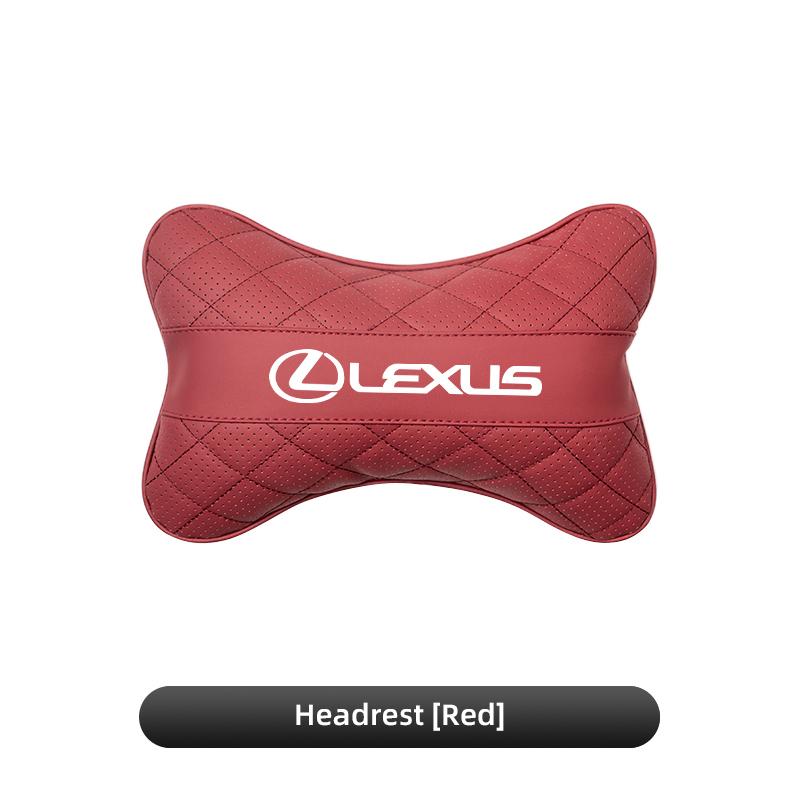 AIT1 Car Seat Head Support Cushion Lumbar Pillow Interior Accessories For Lexus F SPORT LBX NX RX 350h 450h ES UX 300e GS GX IS LS LX