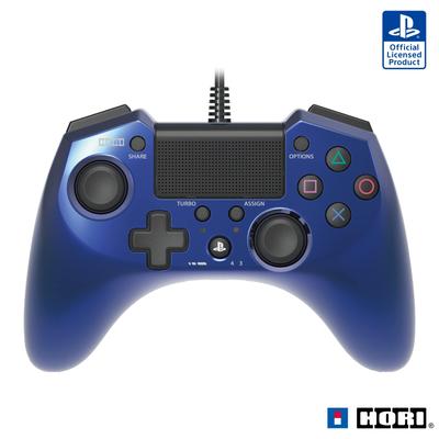 С быстрым огнем Horipad FPS Plus для PS4 Blue [Оснащенная функция]