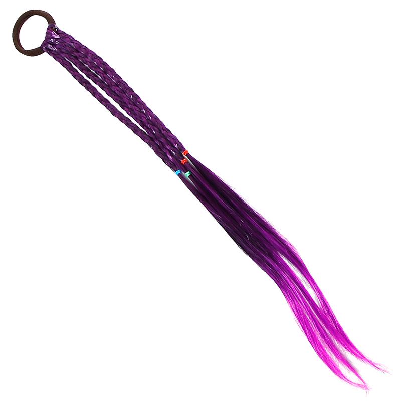 Парик Принцессы Модный для Девочек с Косичками Кольцо для Волос Детский Стиль Маленькие Девочки Детский Головной Убор