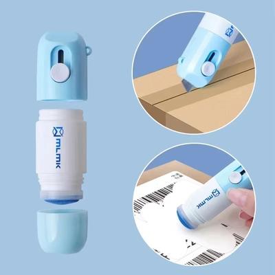 Термобумага Easer Mail Opener 2 в 1 Корректирующая жидкость с ножом Anti Peep Identity Information Privacy Protector Eraser2