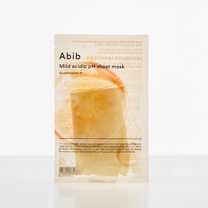 Mildly Acidic Sheet Mask Glutathionesome Fit 10 Sheets