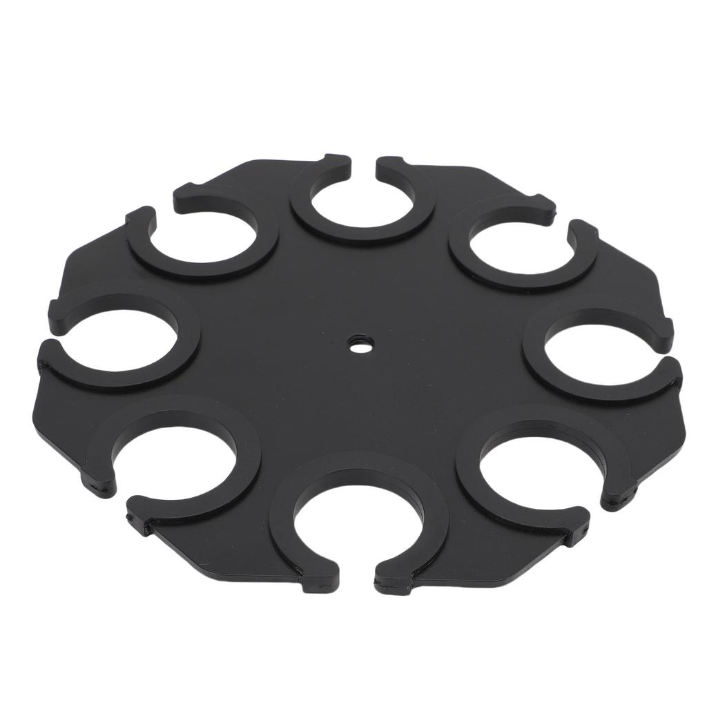 Multi Microphone Holder 8 Slots Multiple Mic Organizer Stand for Wired and Wireless Mics 3 8 Connection Thread
