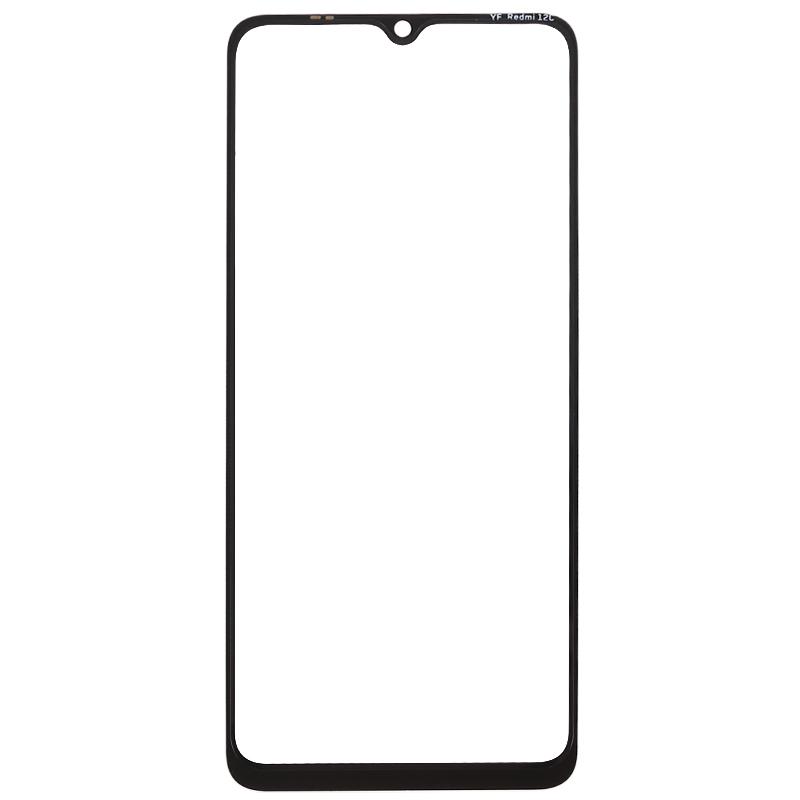 For Xiaomi Redmi 12C 4G Front Screen Glass Lens+OCA Adhesive Replacement Parts (without Logo)