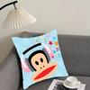PPaul FFrank Cartoon Cushion Cover Pillowcase Ultra Soft Skin Friendly Fabric Cloud Like Comfort Concealed Zipper