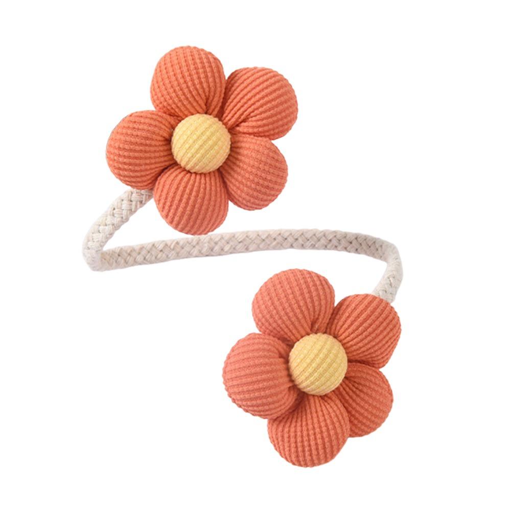1Pcs No Punching Curtain Tieback Flower Shape Curtain Fixer Clip Curtain Strap Home Decoration