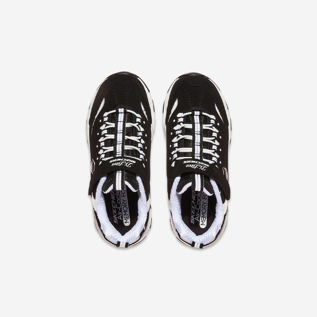 [Skechers] D'Lite Kids [304154L-BKW]