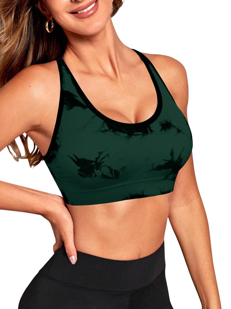 Ladies' Elegant Backless Yoga Bra - Adjustable Thin Shoulder Straps, Stylish Sports Bra, Seamless Design.