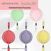 Yuhe Retractable Silicone Fast Charging Cable: One-to-Three for Apple & Huawei with Custom Logo