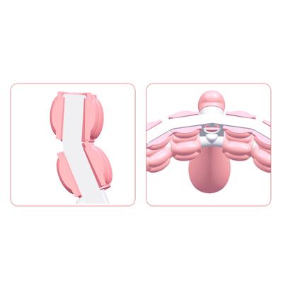 1 шт. ручной массажер роликовый массажер для мышц рук спины шеи ног плеч ног инструмент для снятия боли массаж