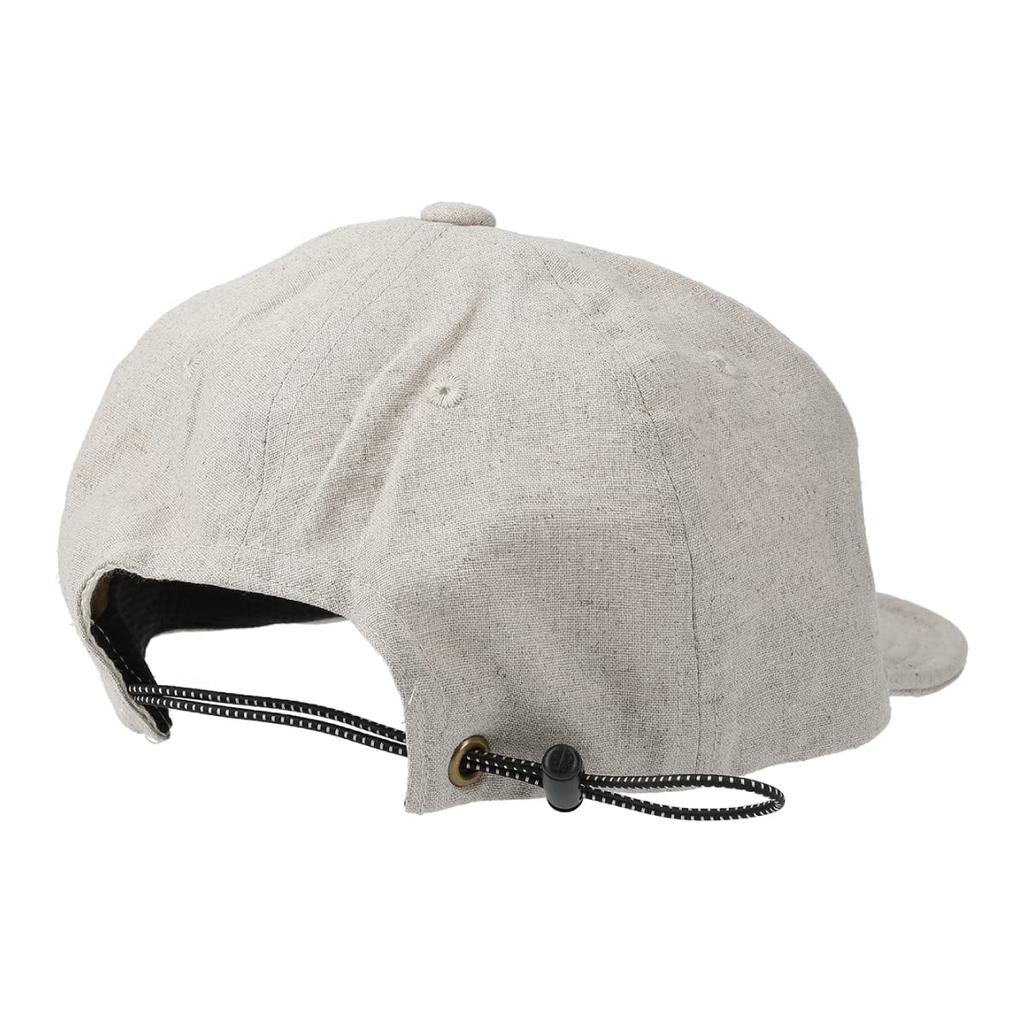 Basic Enchi Linen Logo Short Lightweight and cool linen and This umpire cap is and One size fits for men and Cap. material, breathable, breathable,
