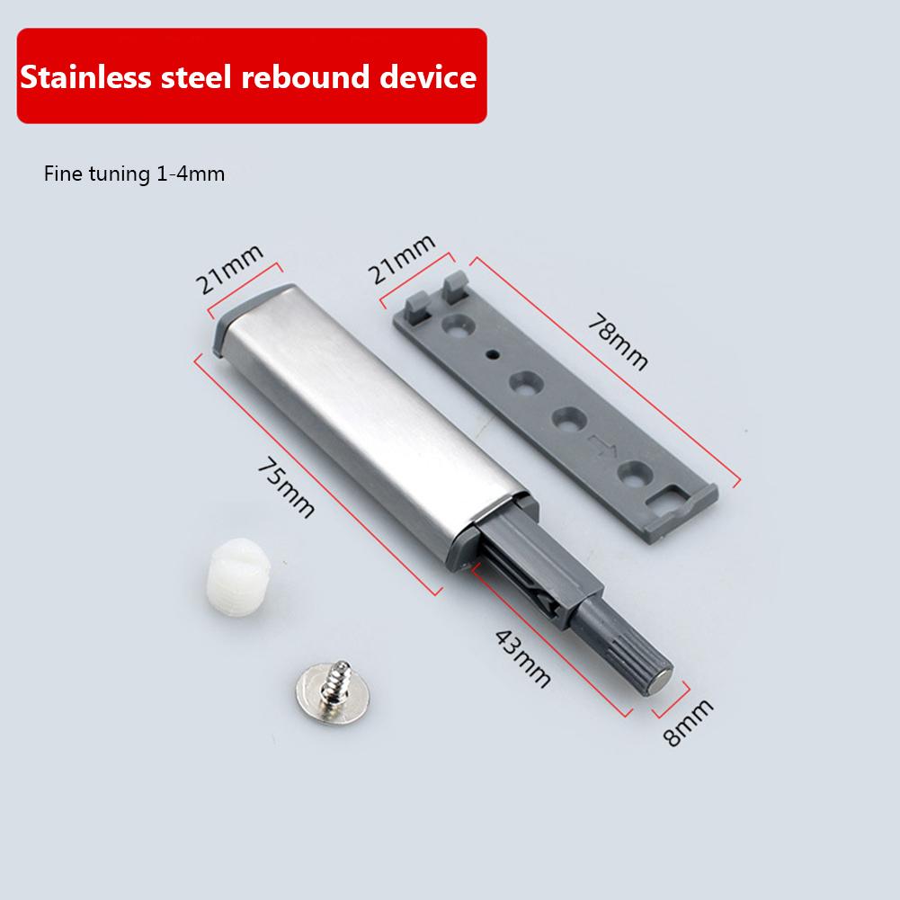 10 Pcs Hardware Soft Close Damper Touch Damper Buffer Soft-Close Cabinet Door Damper Soft Quiet Close Closer for Cabinet Doors
