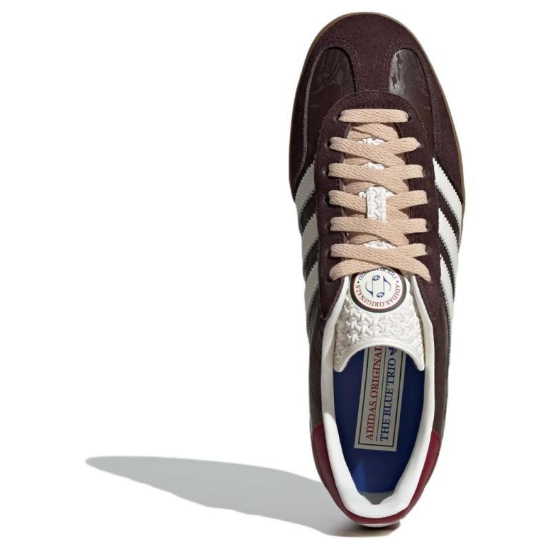 adidas Оригинальные низкие кеды GAZELLE для скейтбординга, унисекс, цвет умбра, кроссовки JP5671