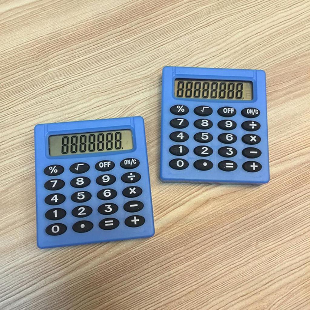 Mini Portable Pocket 8 Digits Electronic Calculator Student School Supplies