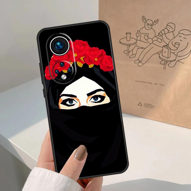 Мусульманский Исламский Девичий Арабский Хиджаб Для Honor Magic 7 Lite 5 6 8 Pro Чехол Для Honor 400 200 90 70 50 X8c X8b X9a X9b X9c X9d Win