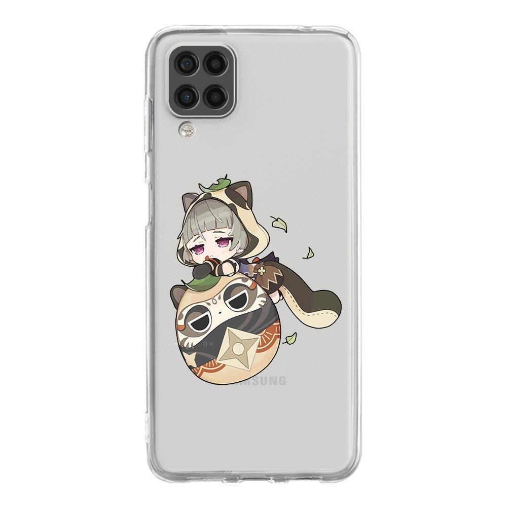 Genshin Impact klee Sayu xiao для Samsung A51 чехол для телефона A71 A21S A12 A11 A31 A52 A41 A32 A01 A23 A33 A53 A73 A03S A13 5G чехол