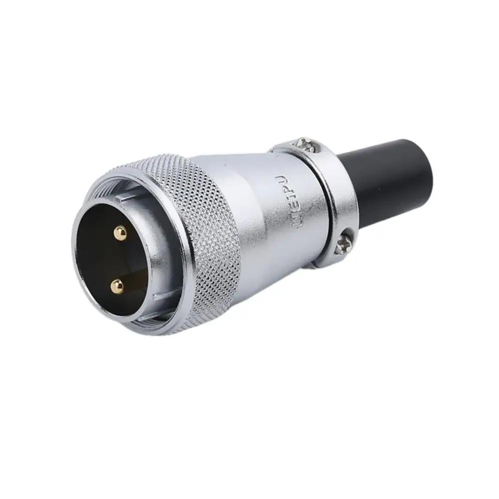 WEIPU WS28 Waterproof IP65 Electrical Connector 2-26 Pin M28 Auto Power Adapter For Solar LED Lighting Display Ebike Motorcycle