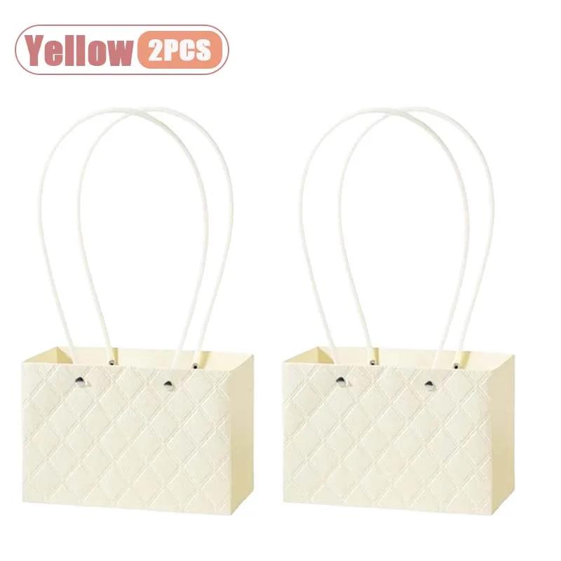 1-10PCS Reusable Waterproof Flower Gift Tote Bag Portable Floral Packaging Bag for Wedding Birthday Party Bouquet ArrangementUse