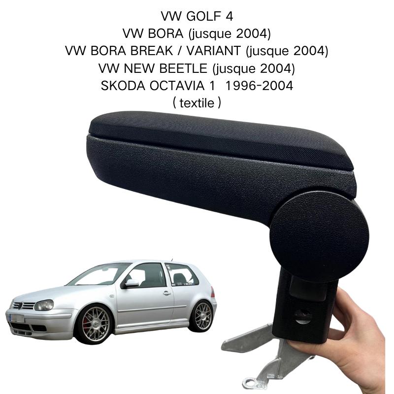 For VW GOLF 4 1997-2006 Armrest Center Console Black Textile Original Fit Car Interior Accessories Replacement Trim Parts