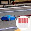Modular RC Crash Resistant Fences Expandable Road Barriers for 1/14 to 1/28 Scale RC Models Accessory Sturdy