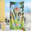 Easter Adventure Customize Text Beach Towel Quick-Dry Soft Microfiber Suitable for Swimming Gym Camping Yoga Vacation