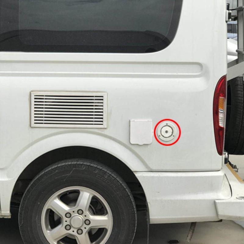 Для пресной воды, для люка, входного фильтра с ключами, запираемого на ключ, для лодки для кемпера, для прицепа белого цвета, аксессуары