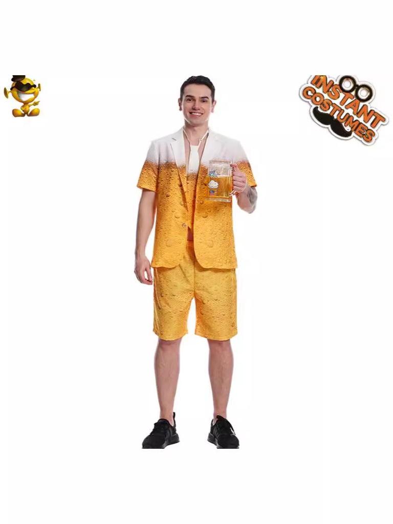 Men's Carnival Beer Suit Halloween Cosplay Costume