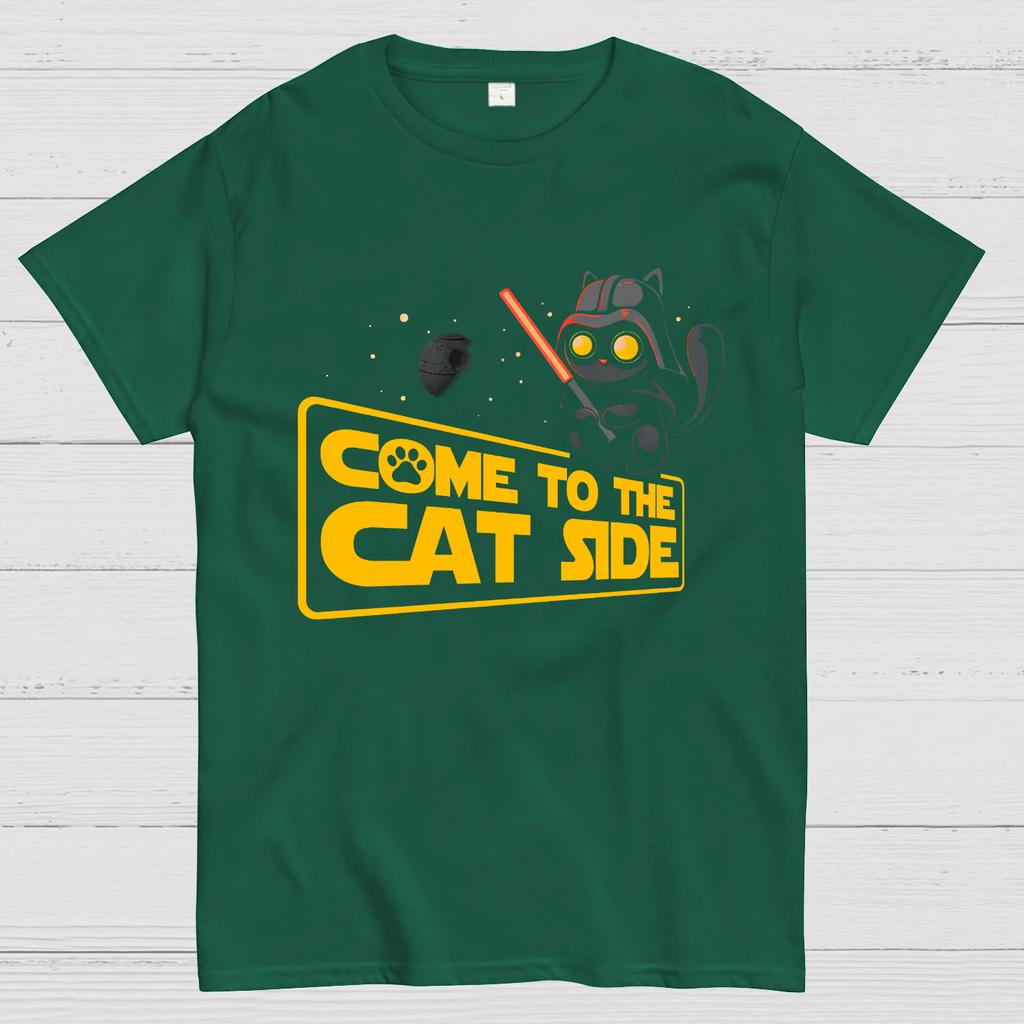 Come To The Cat Side Geeky T-Shirt