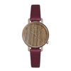 Curbholz German Genuinely Imported WEMM1675 Women's Watch, Wooden, Design, Waterproof,