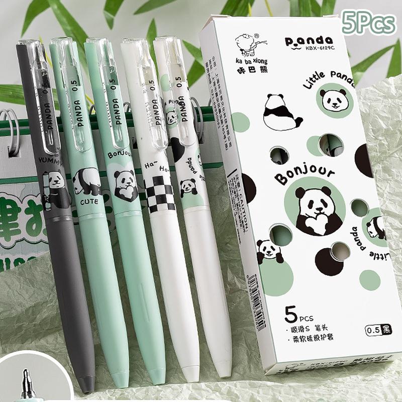 6 шт. цветная гелевая ручка Morandi, цветная ручка для подписи, цветные чернила, быстросохнущие, нажимные, нейтральные ручки, пишущие принадлежности для студентов