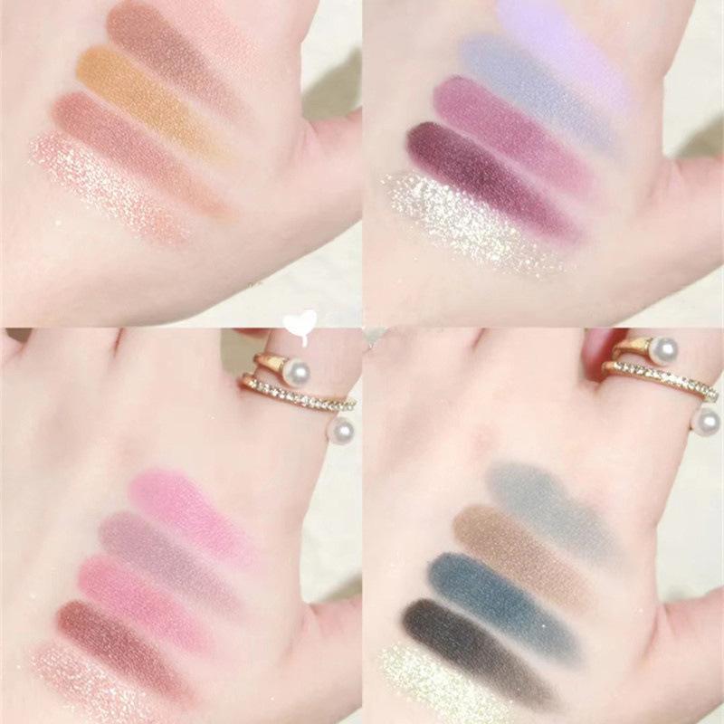40 Color Eyeshadow Disc Ultra Fire Matte Pearlescent Glitter Sparkling Eyeshadow
