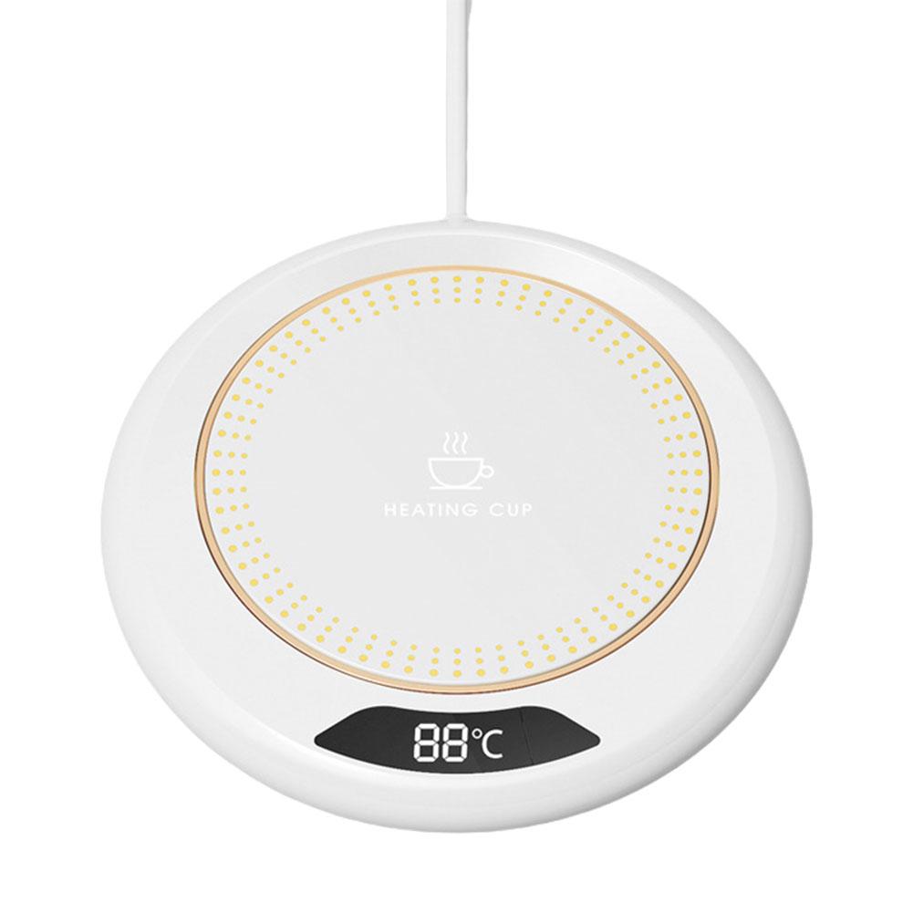 USB Electric Beverage Warmer 3 Temperature Setting Coffee Warmer Plate Coffee Cup Warmer for Coffee Milk Tea Beverage