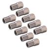 10pcs 8mm Bicycle Hydraulic Hose Screw Bolt Stainless Steel Hydraulic Brake Hose Compression Nut for Mountain Bike