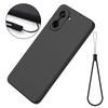 For OnePlus Nord CE5 5G Liquid Silicone Case Phone Back Cover with Hand Strap