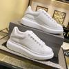 McQueen Autumn and Winter White Shoes Men's and Women's Shoes 2025 New Platform Casual Versatile Sports Shoes Couple Height-increasing Board Shoes