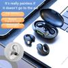 Беспроводные Bluetooth-совместимые наушники с ИИ-переводом языка, цифровым дисплеем и зарядным кейсом, наушники с костной проводимостью