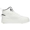 Anta Lifestyle Series Non-Slip High-Top Skate Shoes Men Sneakers White Black 912248015-1