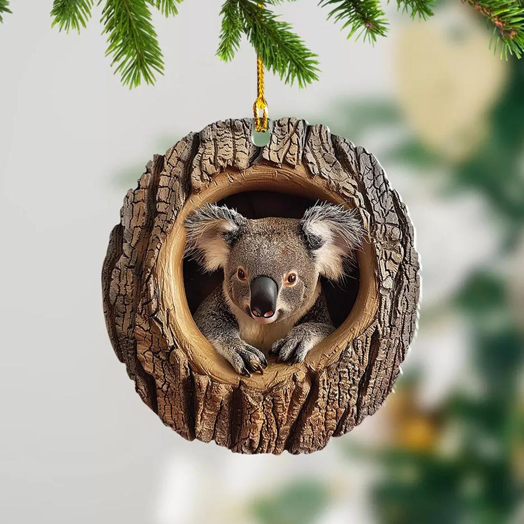 Украшения в виде лесных животных Рождественские украшения, Рождественские украшения, Украшения для дома, Рождественские елки, Подвески