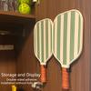 2Pcs Universals Pickleballs Paddles Holder Wall Mount Hanger Stainless Steel Pickleballs Fence Hook Tennis Rackets Clip