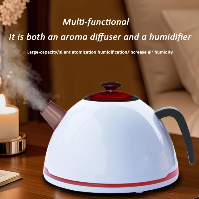 USB Powered Portable Desktop Humidifier,Aroma Diffuser with 7 Color LED Lights, Large Capacity Silent Operation, Multifunctional Mist for Home, Office