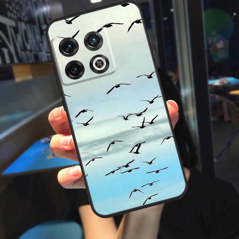 Чехол Swalllow Collage Pattern для OnePlus 12R 13 R 12 11 9 10 Pro 8T 9RT 10T OnePlus Nord 4 CE 2 3 Lite N20 N30