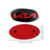 Car Front Head Hood Bonnet Emblem Rear Tail Bumper Trunk Sticker for KIA Sportage Ceed Sorento Cerato Picanto Rio Soul K5 K3 K2