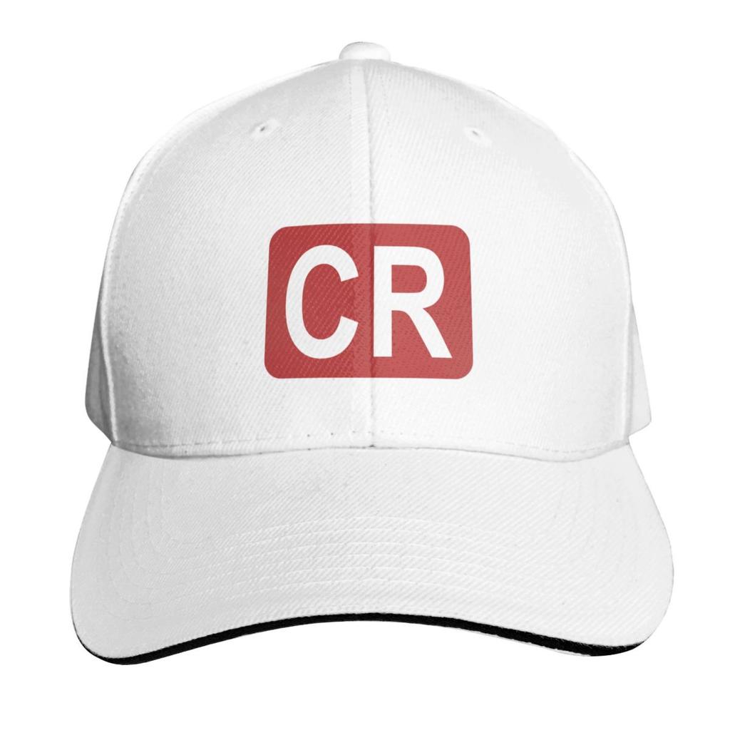 CR Initials Baseball Cap derby hat Sports Cap Big Size Hat Bobble Hat Unisexs Tennis Womens