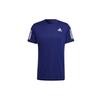 Own The Run Tee Moisture-Wicking Breathable Sports Round Neck Short Sleeve Men Tops Blue HB7439