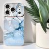 Противоударный чехол с полным покрытием с мраморным узором для iPhone 12/13/14/15/17 Pro Max